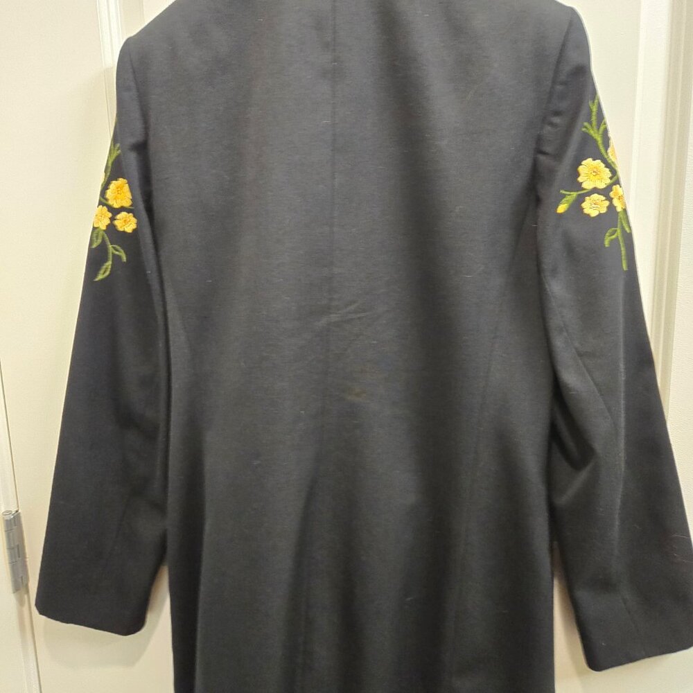 Vintage Scully Yellow Rose Embroidered Jacket - Picture 6 of 8